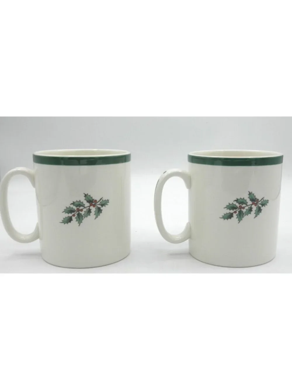 Spode Christmas Tree Mug Set of 2 Vintage, Made in England Pattern SP CHT